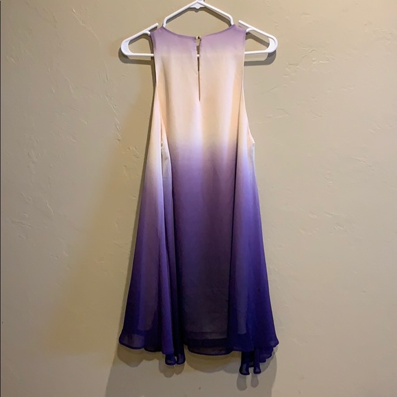 Purple Ombré Dress - Picture 2 of 4